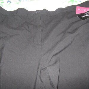 NWT Vintage Maggie Barnes 18WP (Petite) Black Secret Slimmer Dress Pants